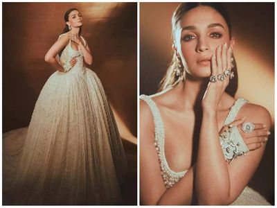Alia Bhatt gives fans a closer look at her stunning Met Gala gown