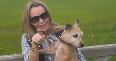 Amanda Holden enjoys romantic walk with rarely-seen husband in the countryside