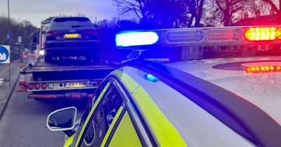 Edinburgh police seize car 'stolen from London' during routine patrol