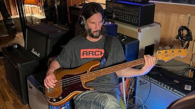 Keanu Reeves picks up the bass guitar again as his band Dogstar ready new music and live dates