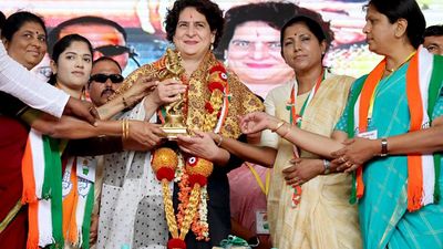 Bring Congress to power with majority, says Priyanka Gandhi
