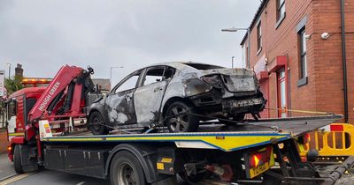 The drug gang 'feud' that saw houses and car set ablaze in single hour of destruction as nine arrested