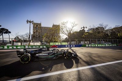 Russell "made a mess" of Azerbaijan GP restart