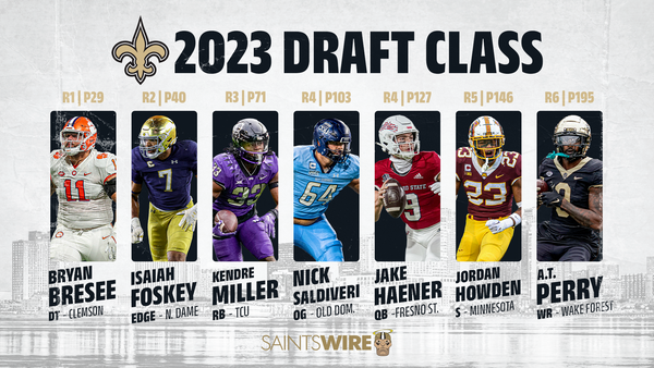 New Orleans Saints - The 2023 Saints Draft Class! ⚜️