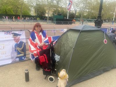Royal superfans begin days-long camp out on The Mall for ‘icing on the cake’ Coronation