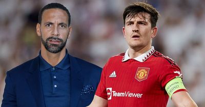 Rio Ferdinand makes Man Utd captain preference clear after advising Harry Maguire to quit