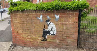Nottingham 'stunned' as new mural appears which 'could be a Banksy'