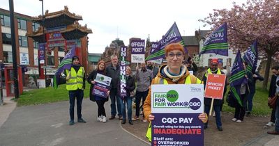 Care Quality Commission staff in Newcastle join wave of strike action and warn health regulator is seeing 'staff exodus'