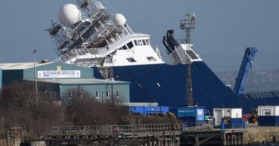 Ship that toppled in Leith dry dock injuring dozens finally righted weeks after major incident