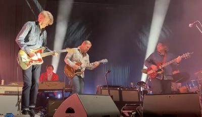 Watch Derek Trucks and Nels Cline bring different worlds of lead guitar greatness together in stunning live call-and-response duel with Wilco