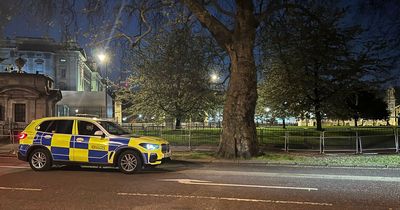 Controlled explosion takes place outside Buckingham Palace after man detained by police