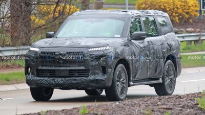 Next-Gen Infiniti QX80 Spied Testing In Michigan