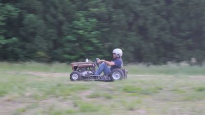 Watch These Guys Construct A Suzuki GS 450 Lawn Mower Go Kart Build