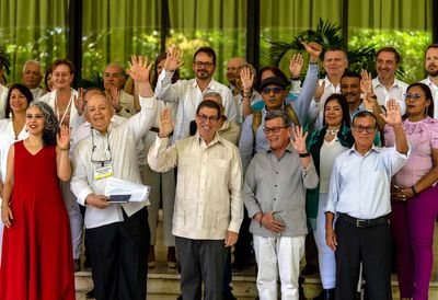 Colombian government, rebels resume talks in Cuba