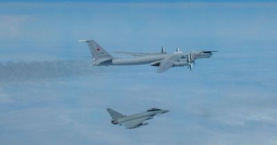 RAF Lossiemouth Typhoon jets intercept Russian aircraft north of Scotland