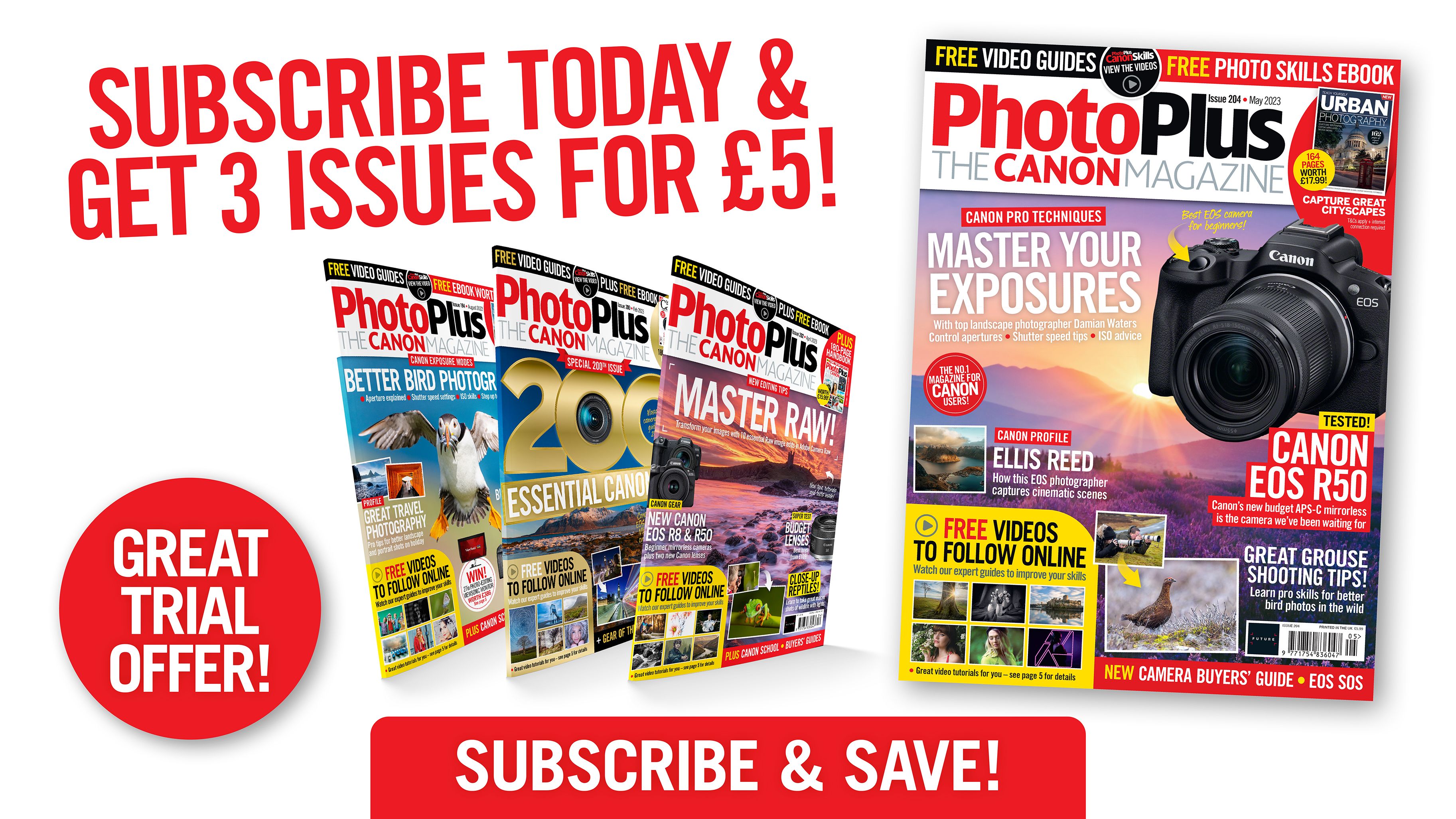 PhotoPlus: The Canon Magazine new issue no.190 out now – subscribe