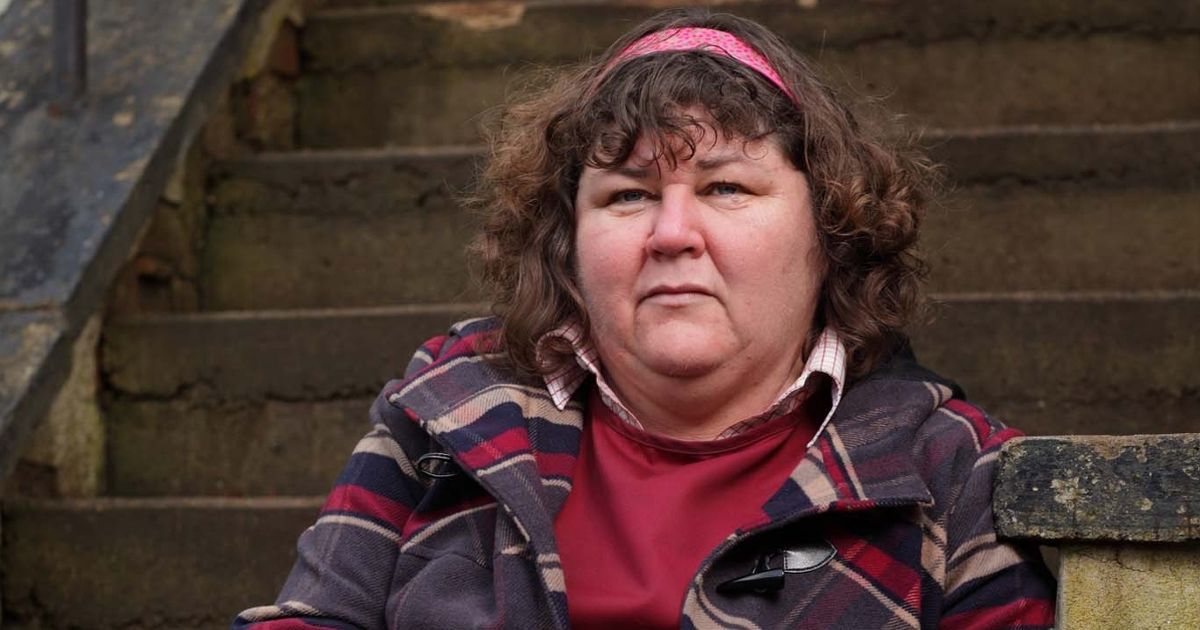 EastEnders Heather Trott actress Cheryl Fergison shows…