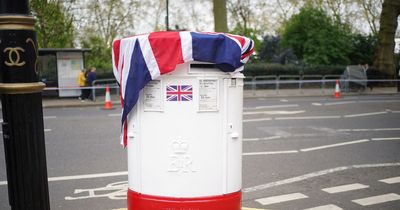 Royal Mail unveils four decorated postboxes across UK to celebrate coronation