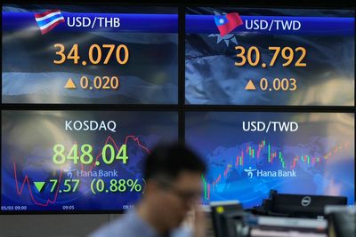 Stock market today: Asian markets track Wall Street decline