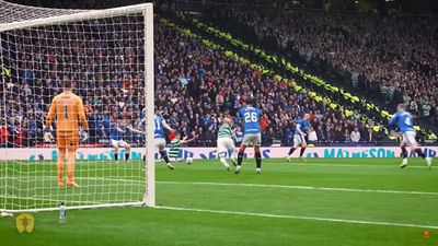 Unseen Rangers angle captures new level of finger pointing after Celtic winner