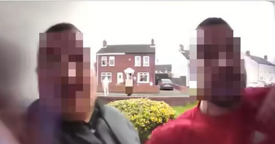 Mum terrified after thugs banged on windows while screaming sectarian abuse outside family home