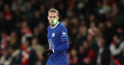 Mykhailo Mudryk breaks silence on laser pen incident during Chelsea's defeat to Arsenal