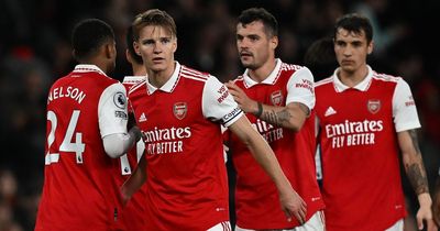 Arsenal's final four Premier League fixtures compared to Man City in heated title race battle