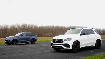 2023 Range Rover Sport Vs Mercedes-AMG GLE 53 Drag Race Is Very Close