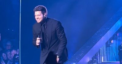 Michael Buble halts Newcastle show to make super fan's night at Utilita Arena