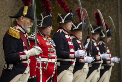Troop keeping alive centuries of military tradition on coronation day