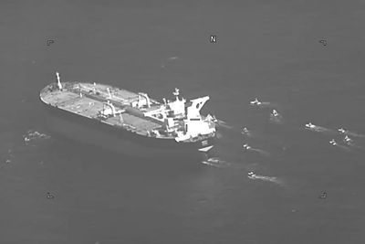 US Navy: Iran seizes oil tanker in Strait of Hormuz