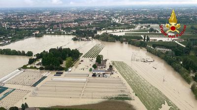 Torrential rain lashes northern Italy, killing at least two people