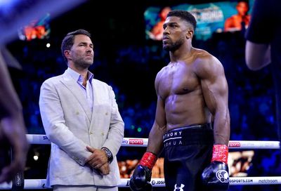‘Deontay Wilder is in’: Anthony Joshua fight edging closer, says Eddie Hearn