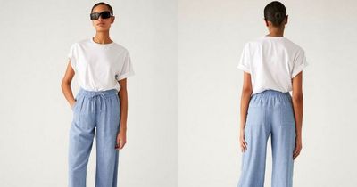 M&S fans rush to buy 'stylish' £25 linen trousers after spotting them on This Morning