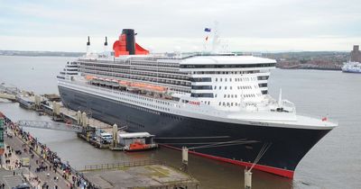 Queen Mary 2 coming into Liverpool tonight for Coronation celebration voyage