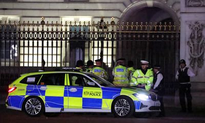 Man arrested at Buckingham Palace asked to speak to a soldier, police say