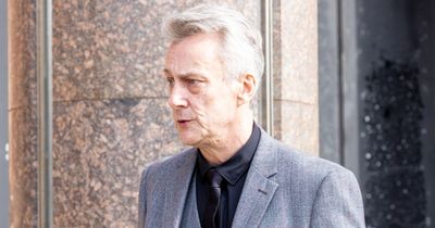 TV star Stephen Tompkinson arrives at court to stand trial for alleged GBH