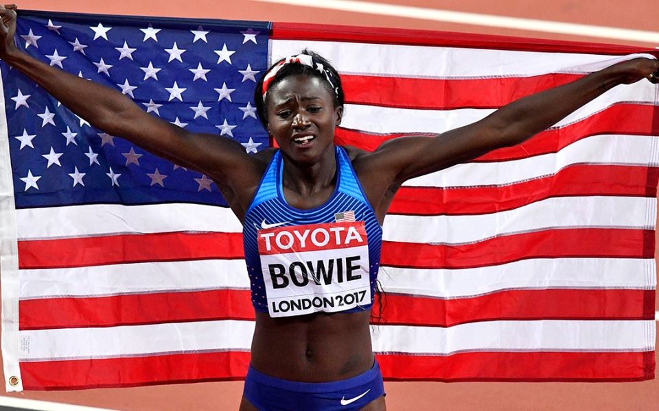 Former world 100m champion Tori Bowie dies aged 32