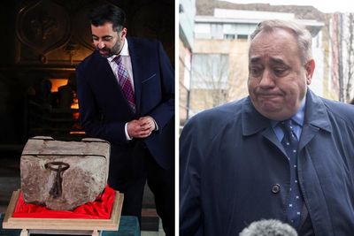 Humza Yousaf responds to Alex Salmond's call for Stone of Destiny stand-off