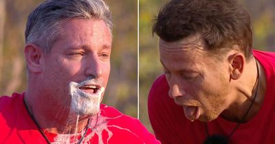 I'm A Celeb's Joe Swash and Dean Gaffney gag and throw up in gruesome cocktail trial