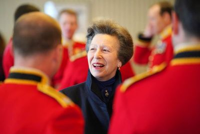 Anne thanks officers preparing for coronation as her new military role emerges