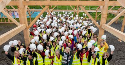 The reason why a spectacular eye-catching barn has been built in Leeds