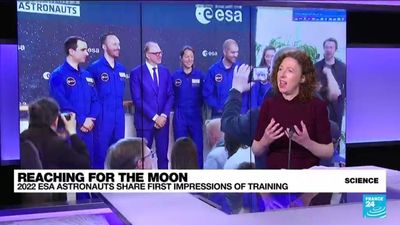 European astronauts touch base after first weeks of 'basic' training