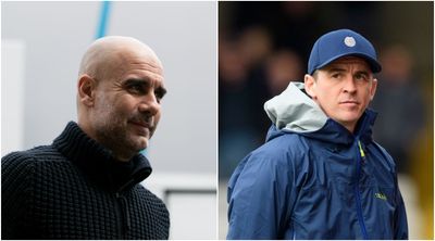 'We got on fantastically well': Joey Barton recalls changing next to Pep Guardiola at Manchester City when the Spaniard was on trial towards the end of his playing career