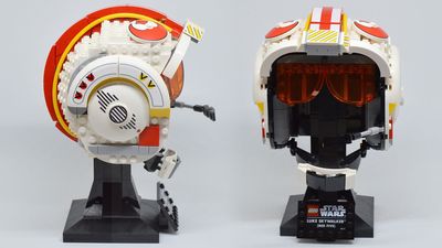 Lego Star Wars Luke Skywalker (Red Five) Helmet review