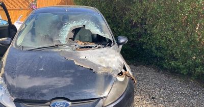 Torching of family's car in Lanarkshire town follows complaints about antisocial behaviour