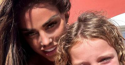 Katie Price's daughter Bunny, 8, 'sleeping on floor' as Mucky Mansion roof leaking