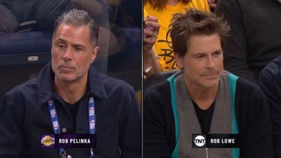 Twitter Can’t Get Enough of How Much Rob Pelinka and Rob Lowe Look Alike