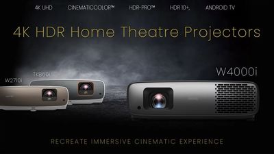 BenQ reveals three new 4K home cinema projectors for its 2023 line-up