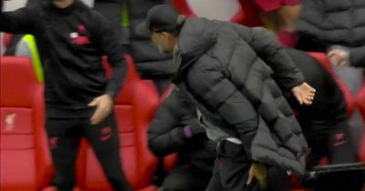 New footage catches Richarlison's reaction to Jurgen Klopp injuring himself celebrating